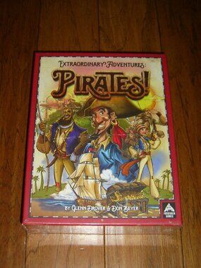 Extraordinary Adventures: Pirates Forbidden Games Board Game, NEW